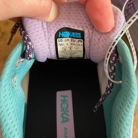 NWOT Hoka Anacapa 2 Low GTX hiking shoes sz 7Y/9W - Picture 4 of 10